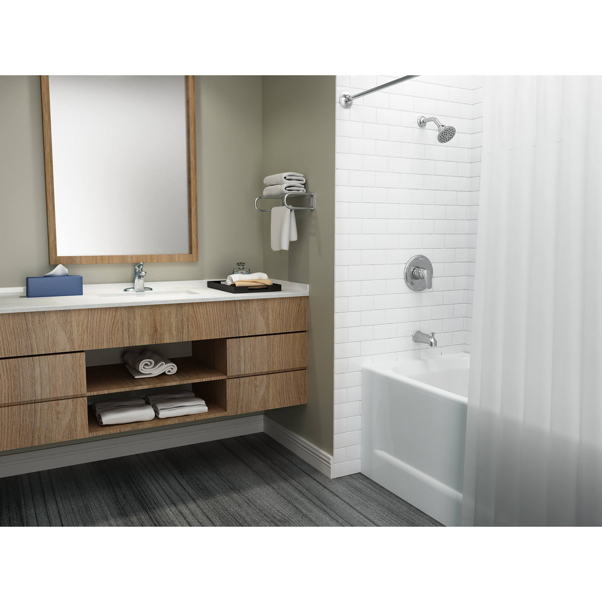 Single Handle Centerset Bathroom Faucet L99667