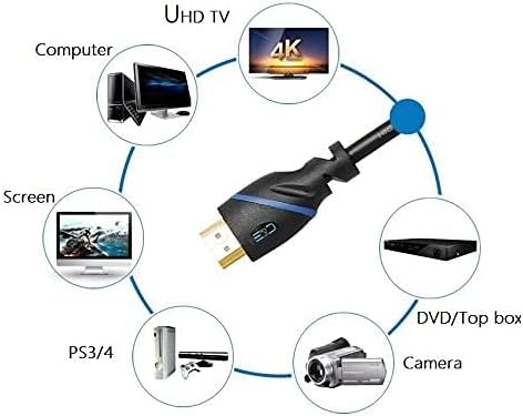 100ft High Speed HDMI Cable Male to Male with Ethernet Black E7331