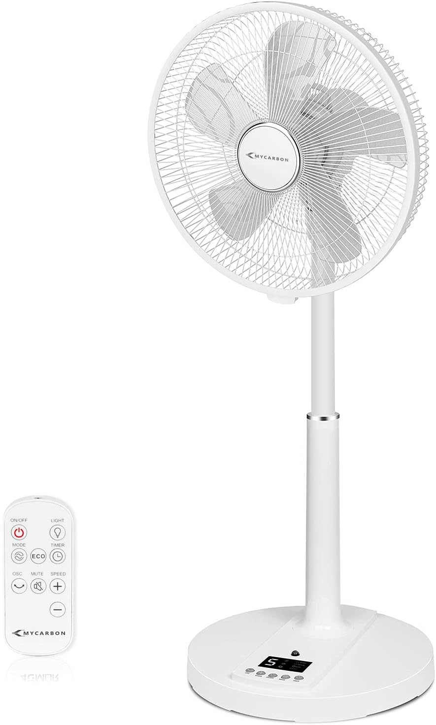 16” Oscillating Pedestal Fan with Remote P51018