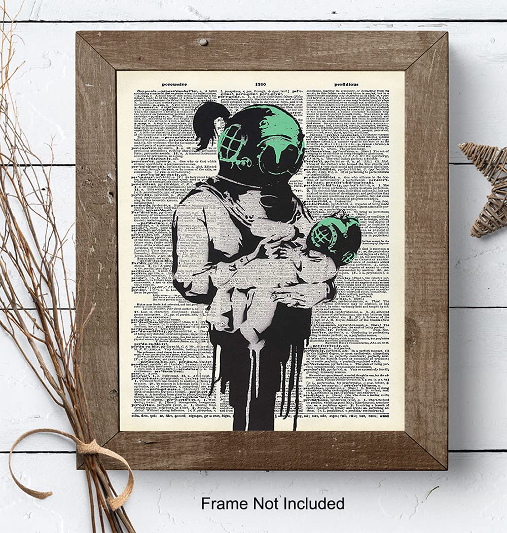 Banksy Poster 8x10 Graffiti Wall Decor Street Art M169814