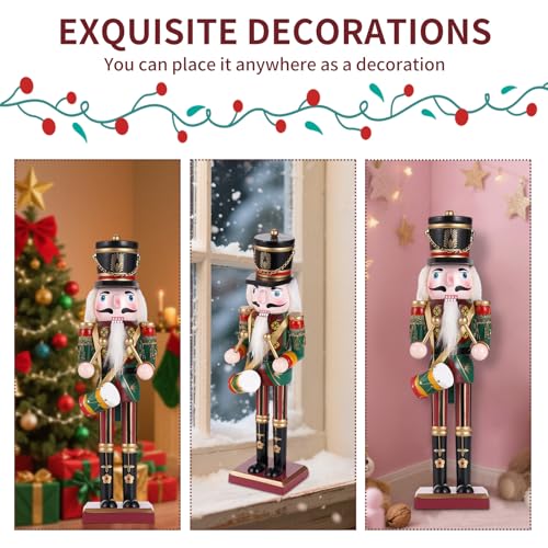 11.8 Inch Wooden Nutcracker Figures Q476047