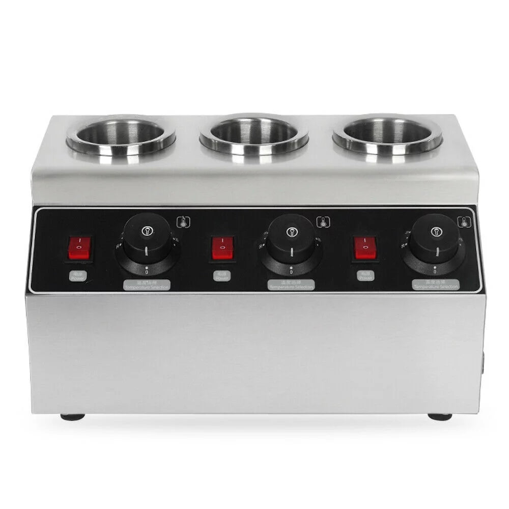 240W Electric Sauce Warmer 3 Bottles C26668