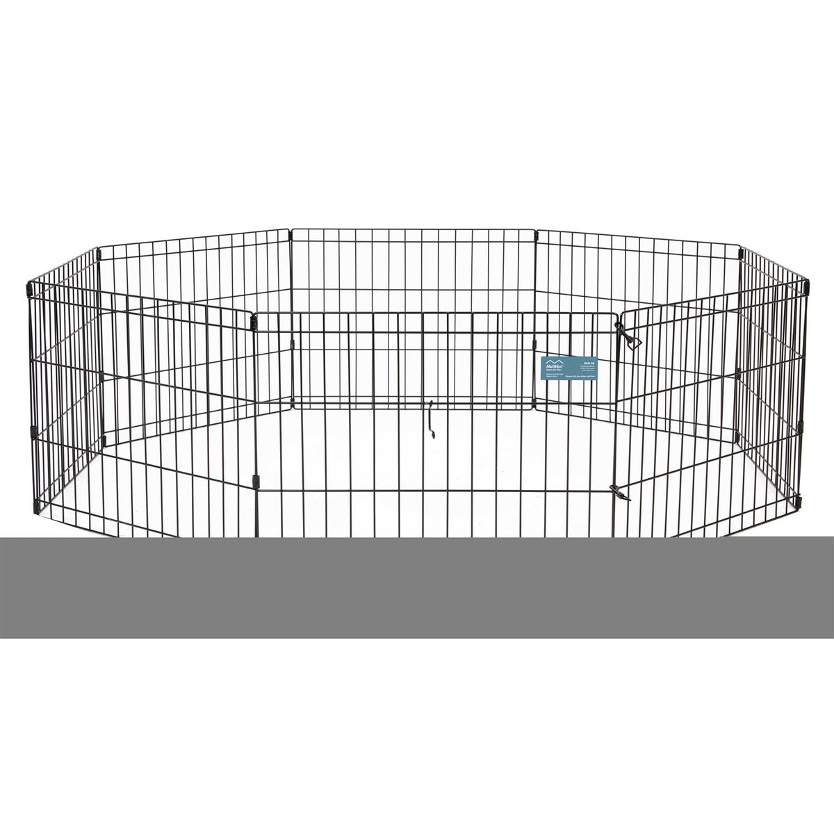 Black 18-Inch Dog Exercise Pen & Playpen V250035