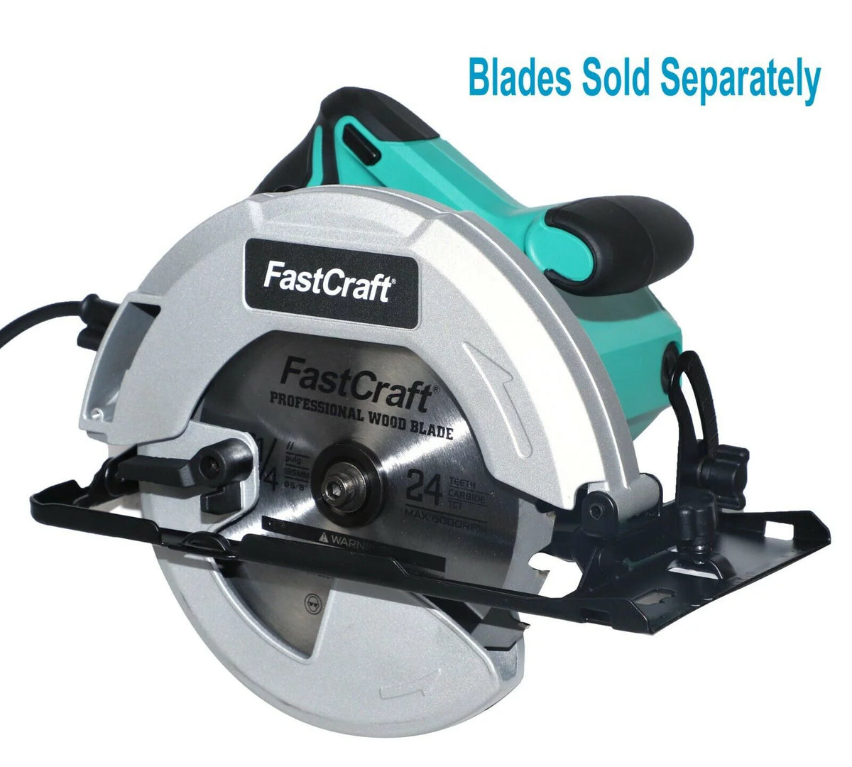 21A Circular Saw with 3pc 7-1/4" Blades Q59762