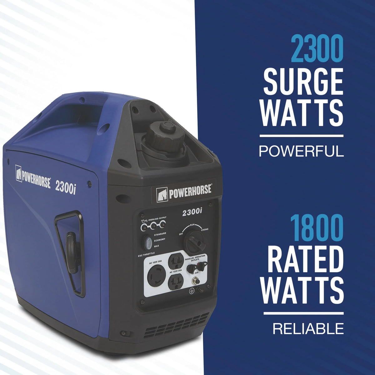 2300 Surge Watts Portable Inverter Generator U37652