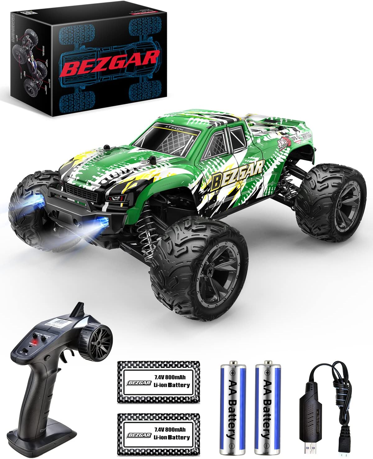 1:16 Scale 4WD Brushless Remote Control Truck U408