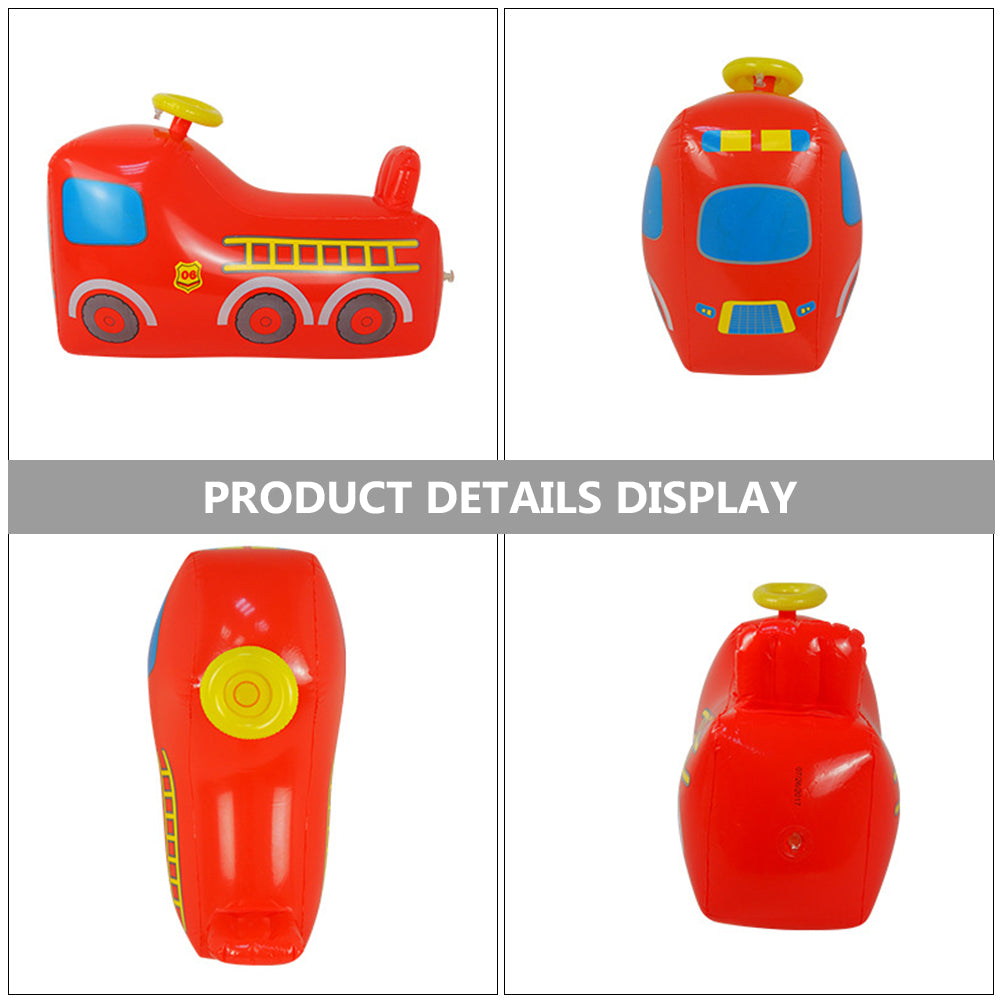5 Count Inflatable Toy Cars Truck Fire Truck A403