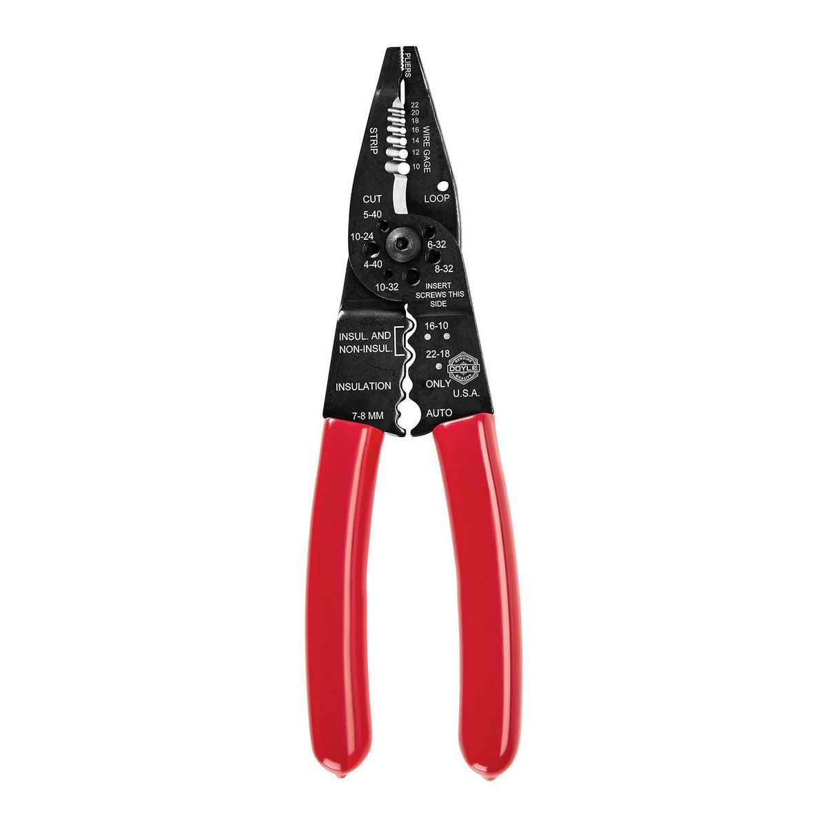 8 in. Long-Nose Wire Stripper and Crimper T11782