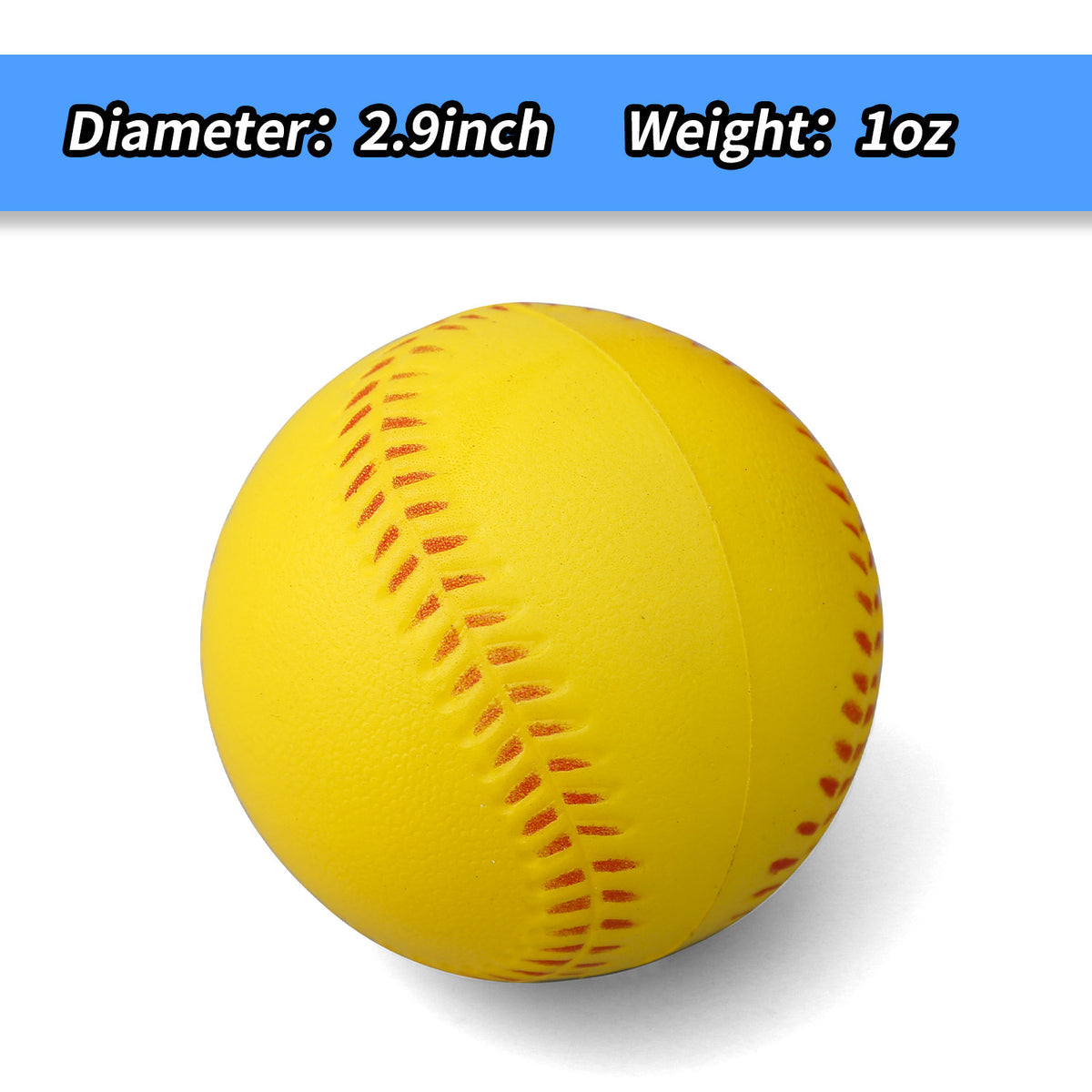 Set of 4 Soft Foam Sports Balls T769