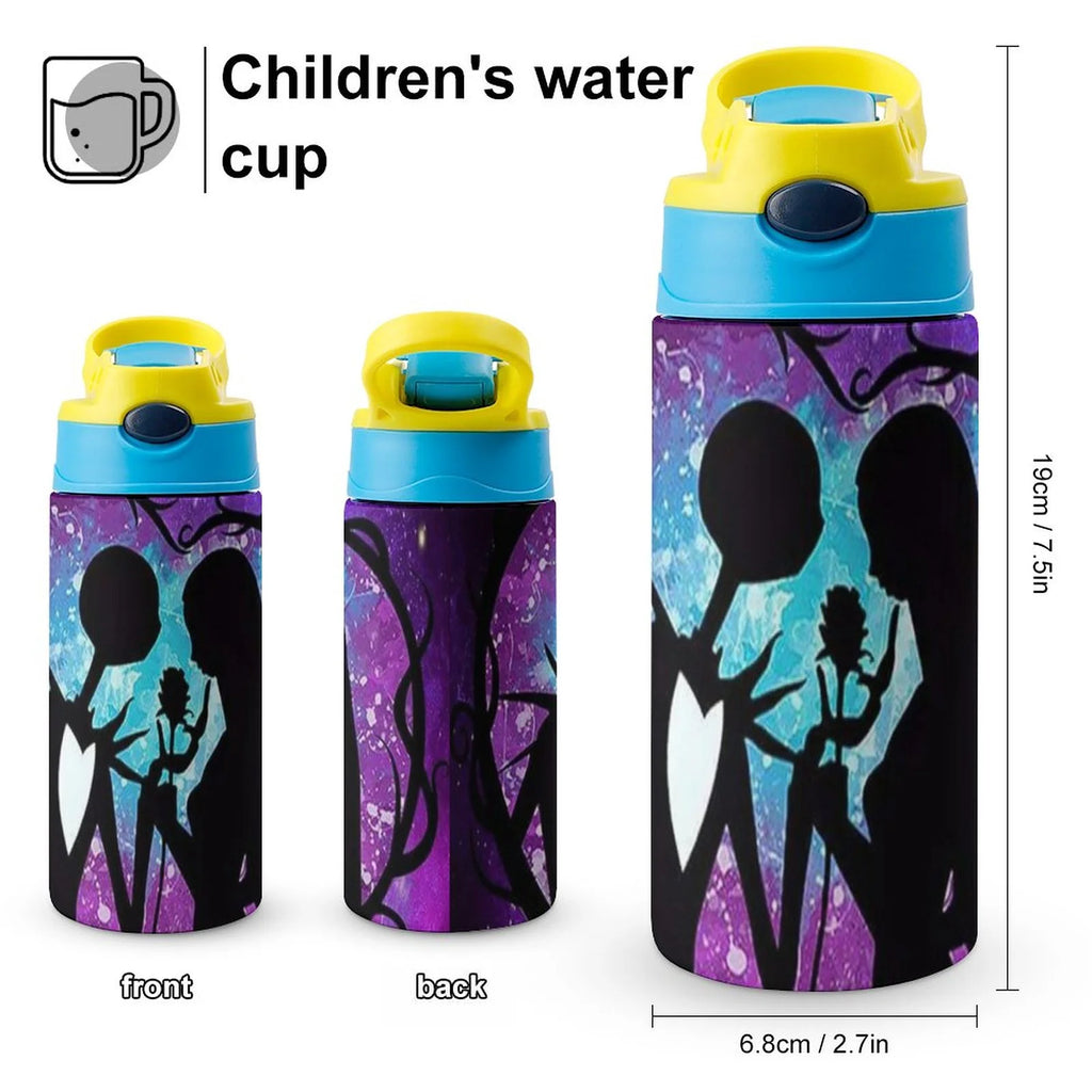 Insulated Stainless Steel Water Bottle With Straw K202690