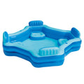 Blue Inflatable Family Swimming Pool 4 Seats Square N7705