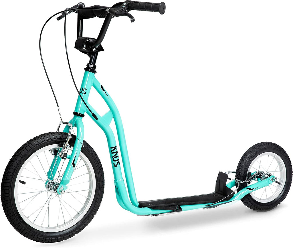 Scooter with 16-Inch Front Wheel, 12-Inch Rear Wheel, Front and Rear Caliper Brakes O372027