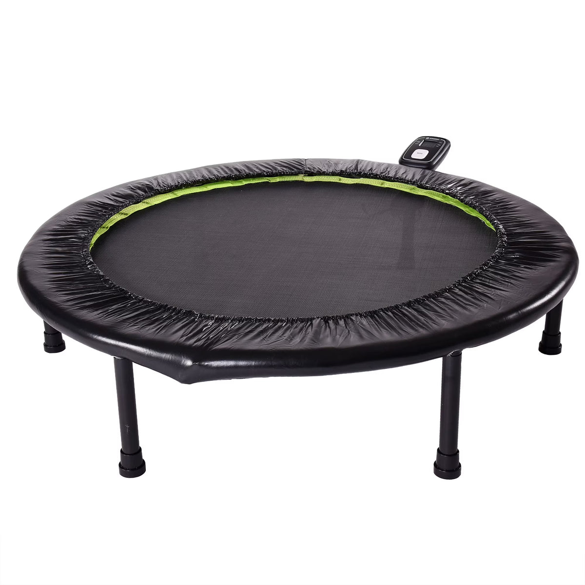 36" Round Foldable Fitness Trampoline with Workout Monitor D60915