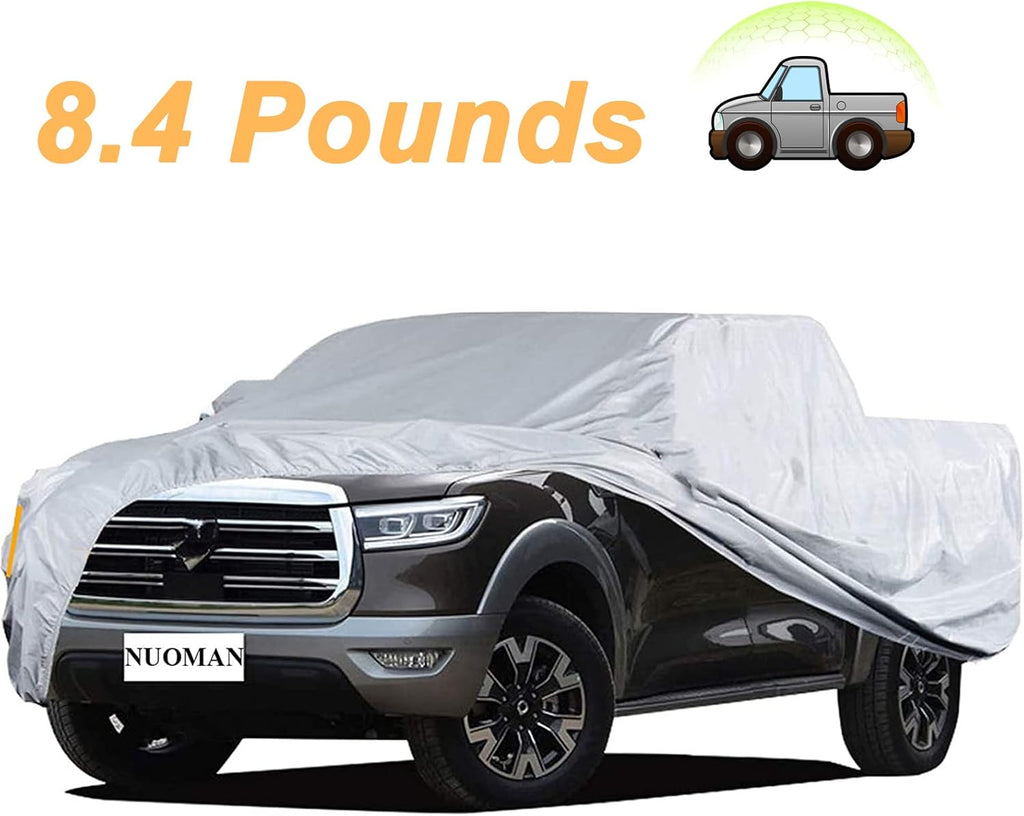 6 Layers Waterproof Cotton Car Cover with Zipper J32166