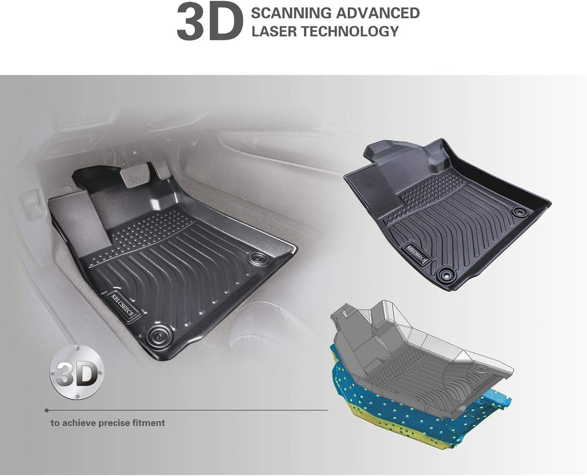 Custom Waterproof Rubber Car Floor Mats W3270