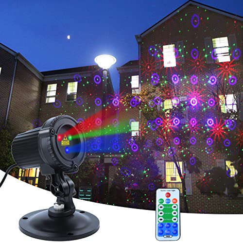 Outdoor Garden Laser Lights Projector with Moving RGB E97030