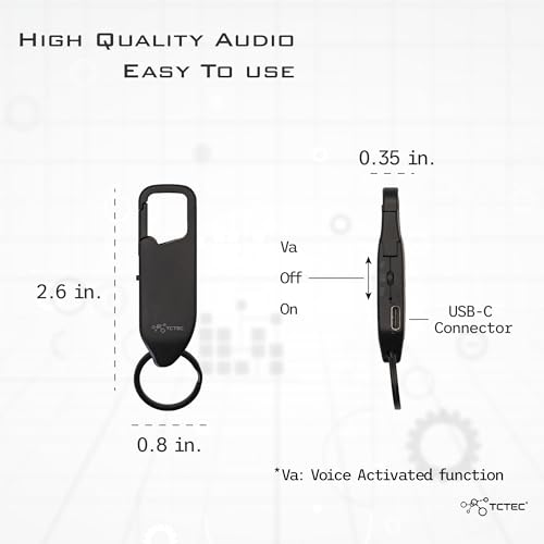 128GB Voice Recorder with Noise Reduction R2933