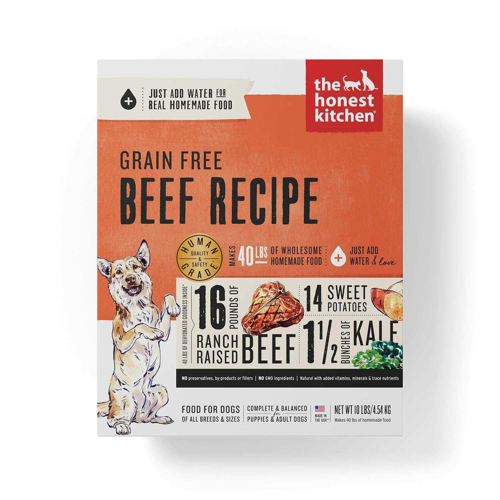 Dehydrated Grain-Free Beef Dog Food 10lb K266178