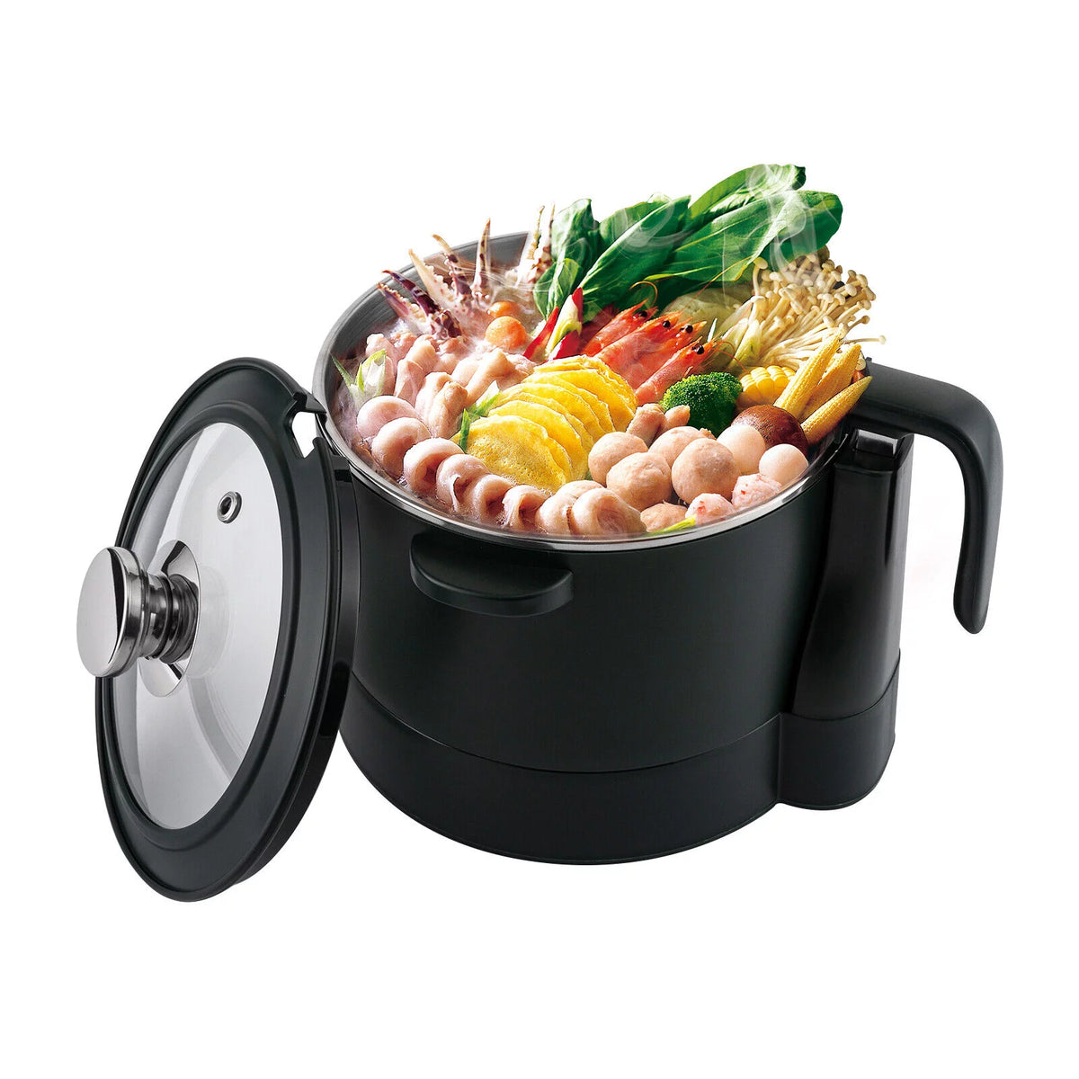 Mini 3 Liter Electric Hot Pot Cooker 1500w L241449