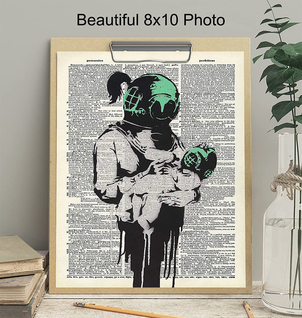 Banksy Poster 8x10 Graffiti Wall Decor Street Art M169814