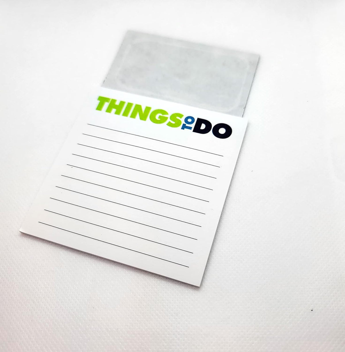25 Pack Sticky Note Pad with Business Card Holder, 20 Sheets Each F1411