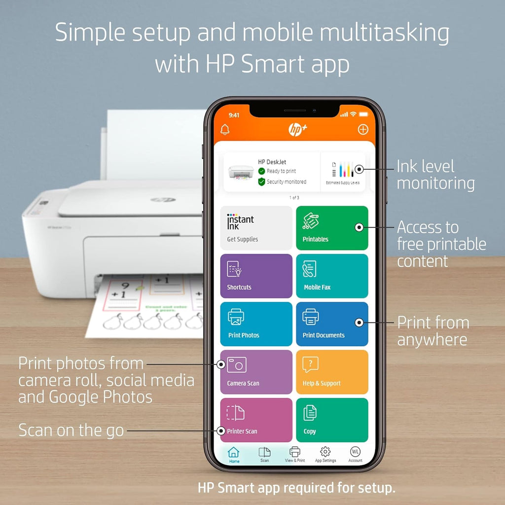 Wireless All-in-One Color Inkjet Printer J4140