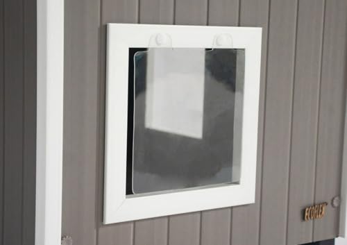 Outdoor Cat House with 2 Vinyl Door Flaps T6821