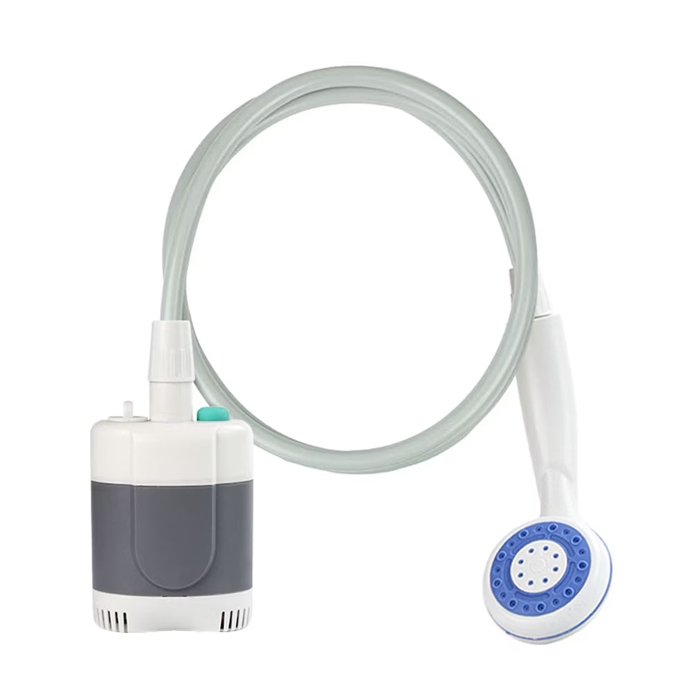 Portable Shower Camping Shower Handheld Electric USB Rechargeable Showerhead R3091