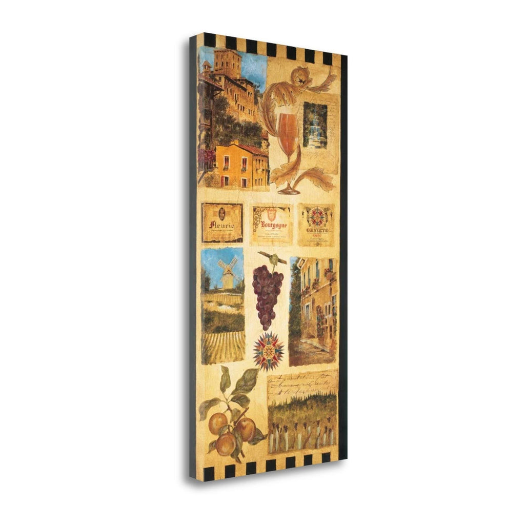 Wine Country II Giclee Print on Gallery Wrap Canvas V6366