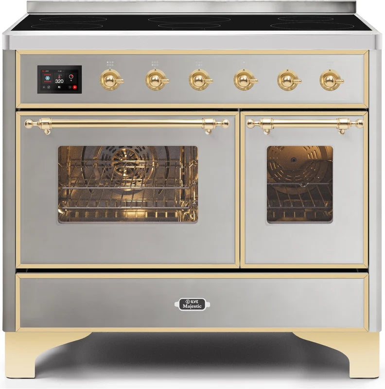 40 Induction Range with Electric Oven in Stainless Steel M10222