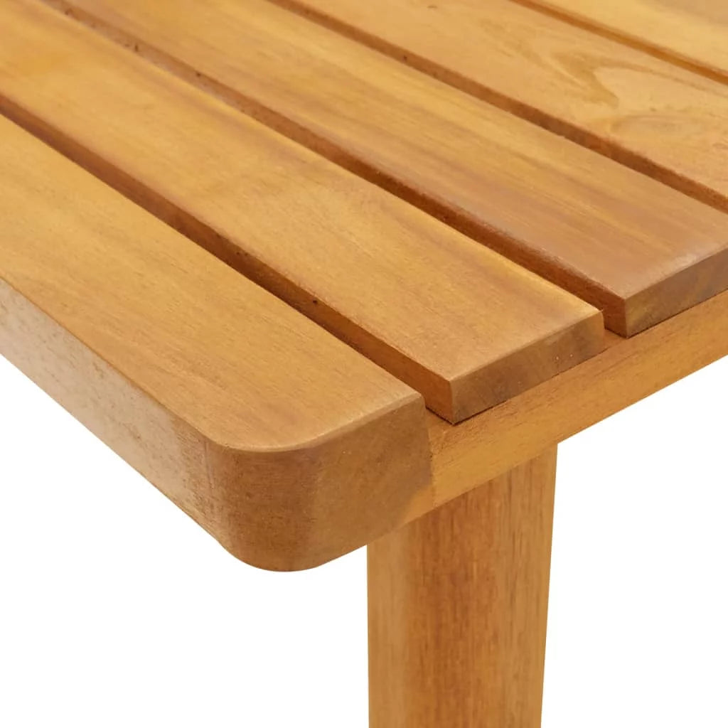 Patio Coffee Table Solid Acacia Wood W63515