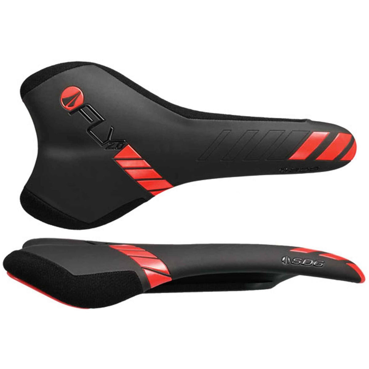 Black/Red I-Beam Saddle I847269