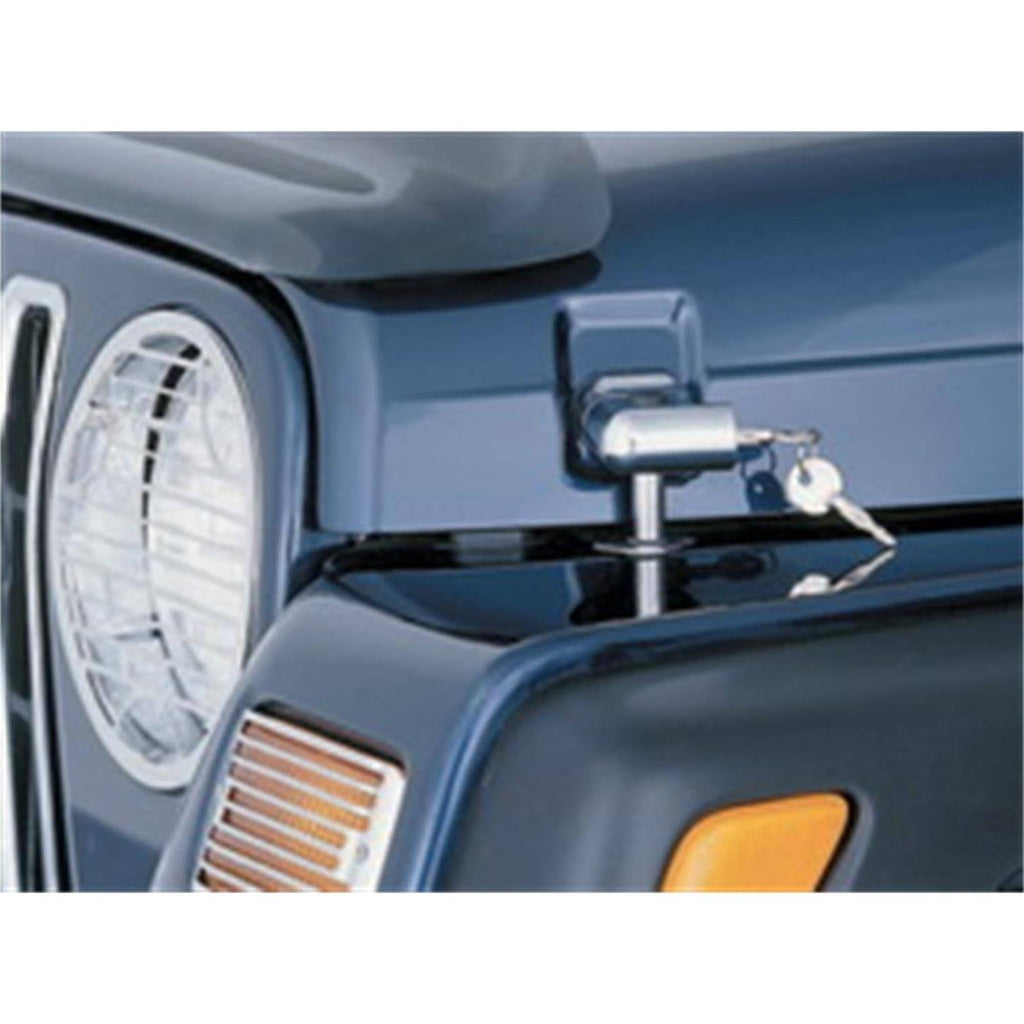 Locking Hood Catch Kit, Chrome M5165