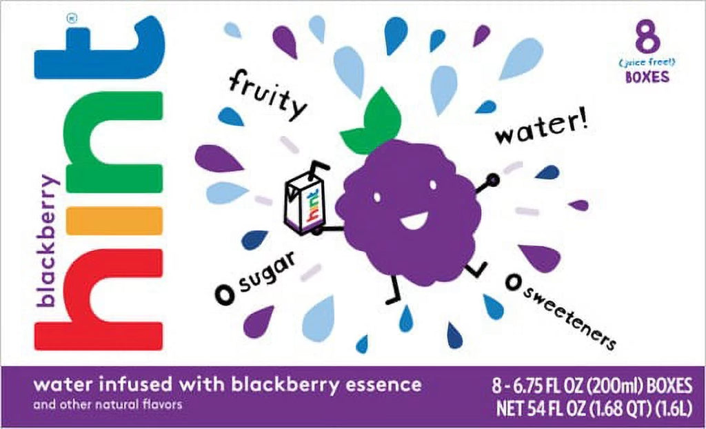 Blackberry Water 32 Pack 6.75 Fl Oz A781