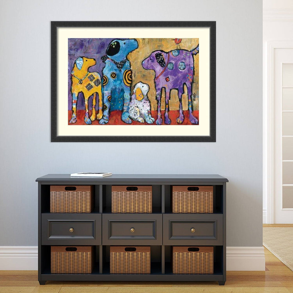 Framed Print Dogs C954651