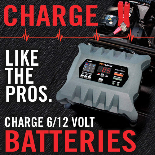 10-Amp Fully-Automatic Smart Charger 6V and 12V Battery Charger Pack of 2 R1572