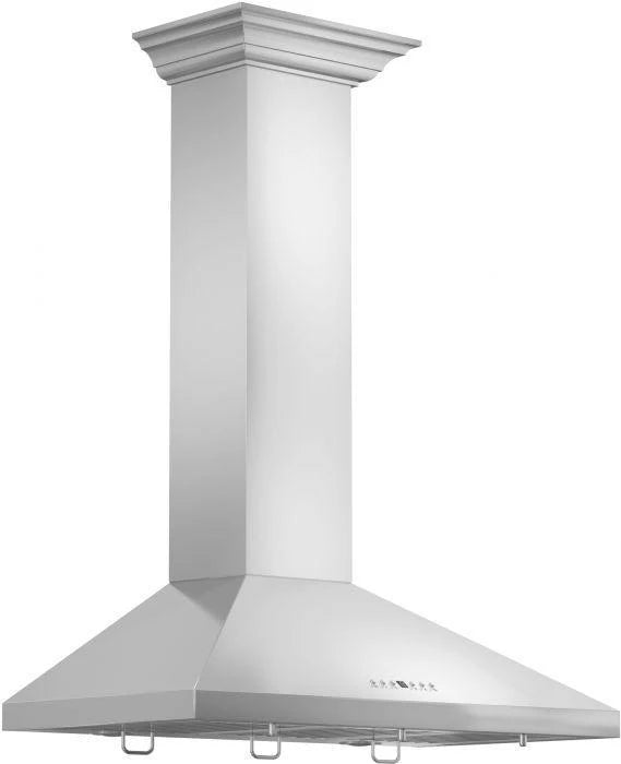 30 in. Convertible Vent Wall Mount Range Hood in Stainless Steel C675954