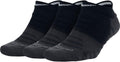 Black No-Show Training Socks (3 Pair) (Medium) D5159