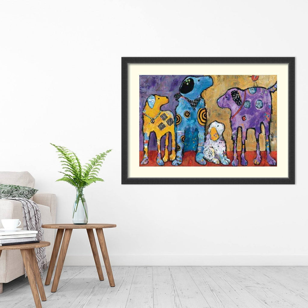 Framed Print Dogs C954651