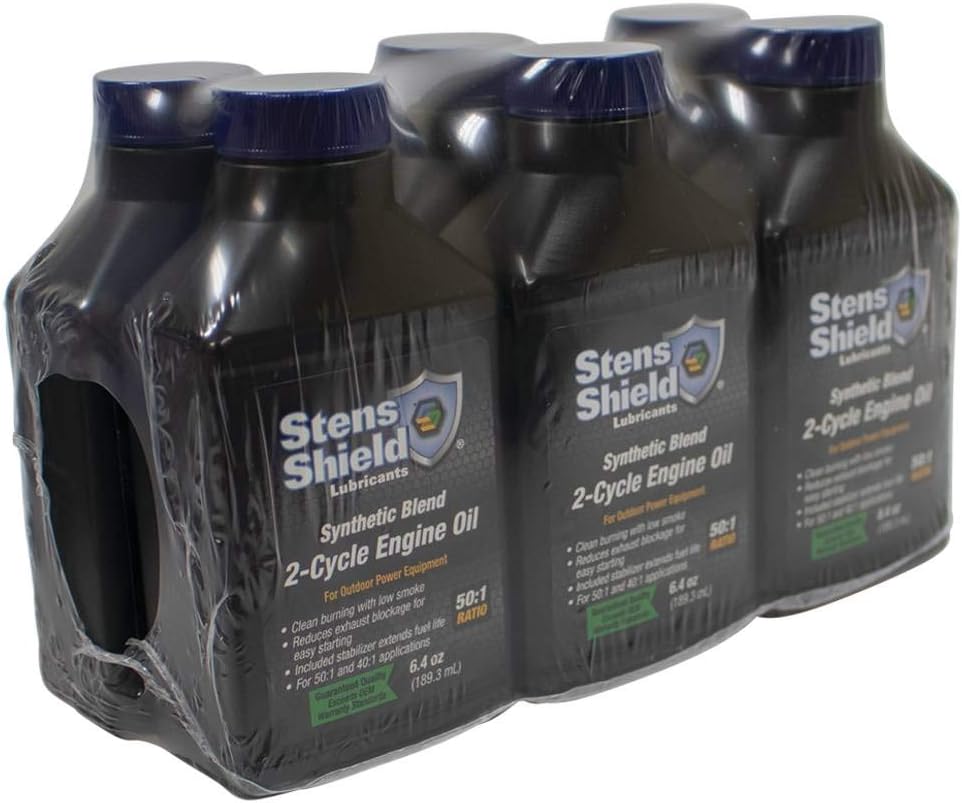 2-Cycle Engine Oil, 6.4 oz. Bottles, Pack of 2 V6855
