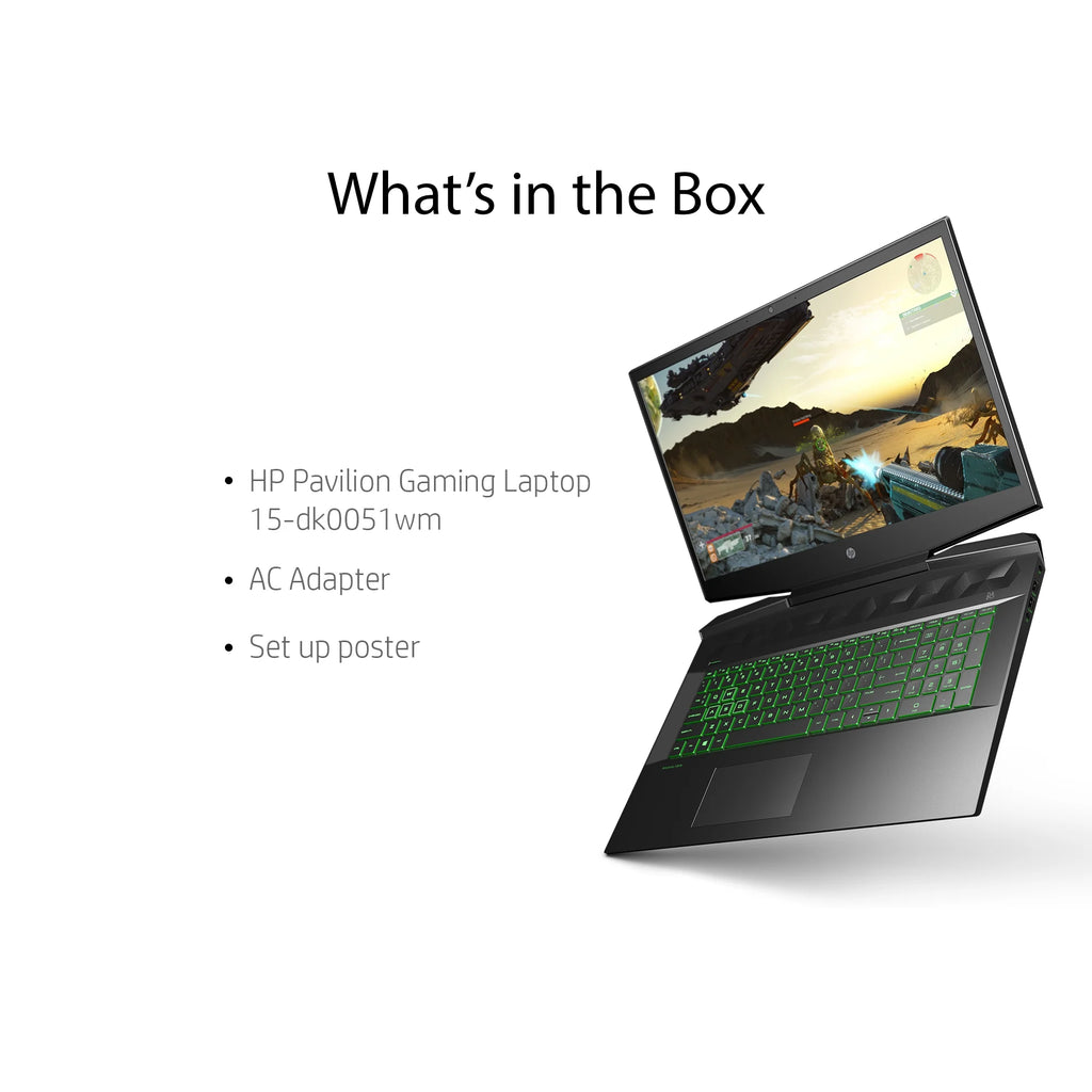 15.6" FHD Gaming Laptop, Intel Core i5, 8GB RAM, 256GB SSD, Shadow Black E922160
