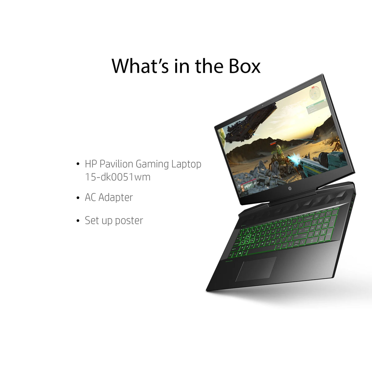 15.6" FHD Gaming Laptop, Intel Core i5, 8GB RAM, 256GB SSD, Shadow Black E922160
