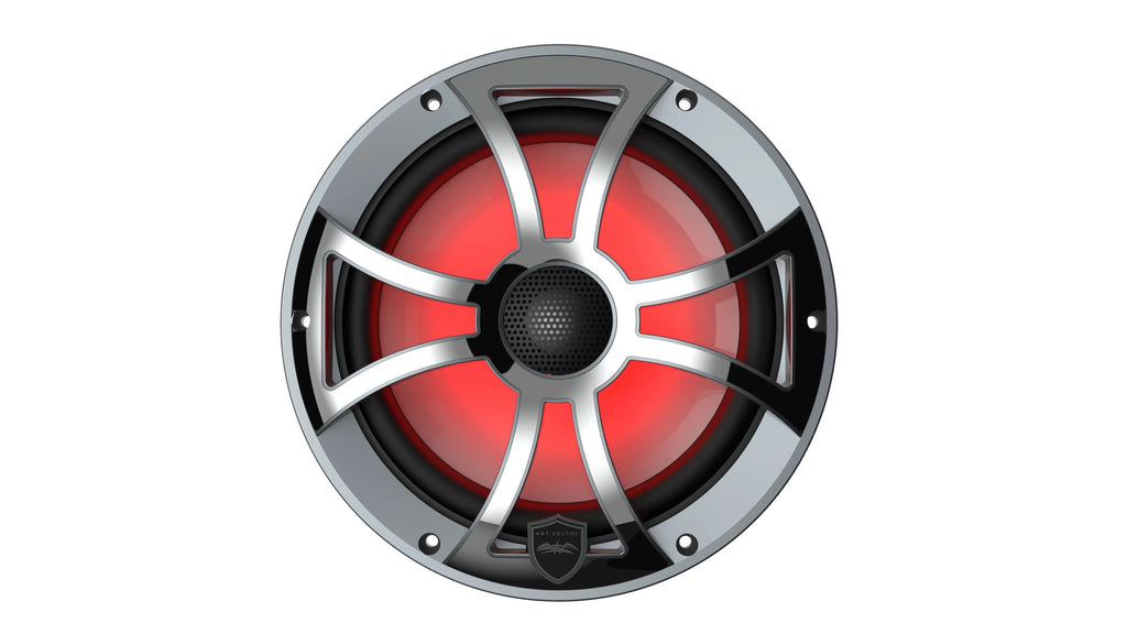 8 Inch Marine LED Coaxial Speakers (pair) U136