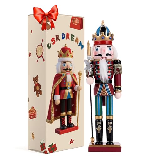 11.8 Inch Wooden Nutcracker Figures Q476047