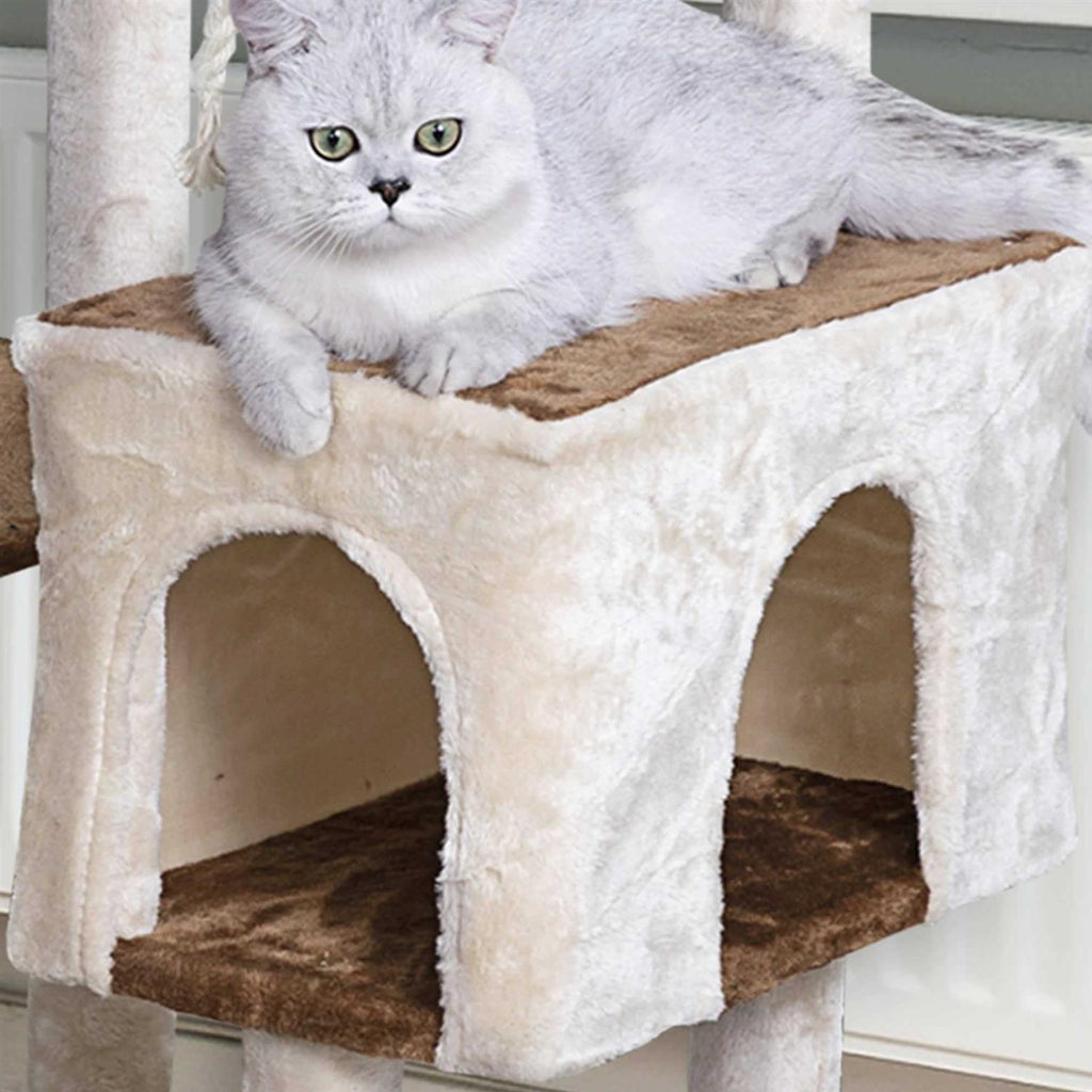 Cat Tree Condo with Scratching Board X10835