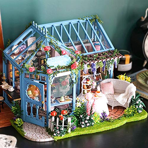 1:24 Scale DIY Dollhouse Kit with Furniture U731014