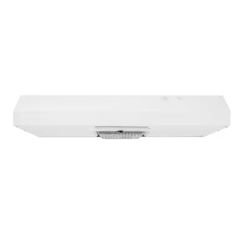 30 in. 240 CFM Convertible Under Cabinet Range Hood in White R960