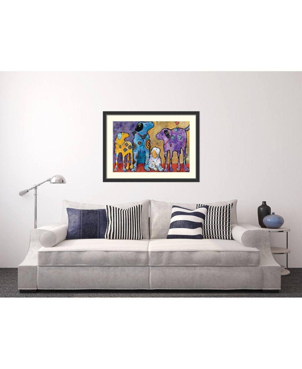 Framed Print Dogs C954651