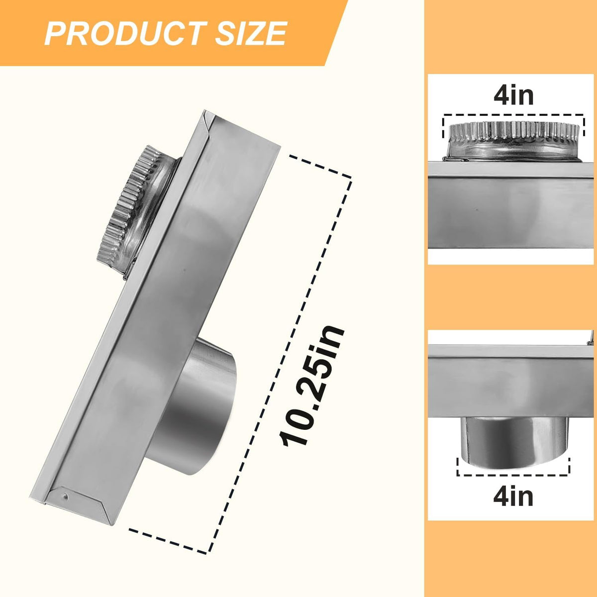 Aluminum Adjustable Dryer Vent Pipe K387795