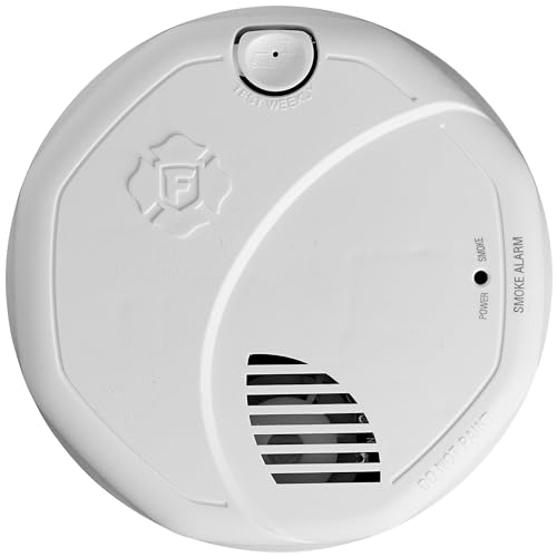 White Dual Sensor Smoke and Fire Alarm G82894